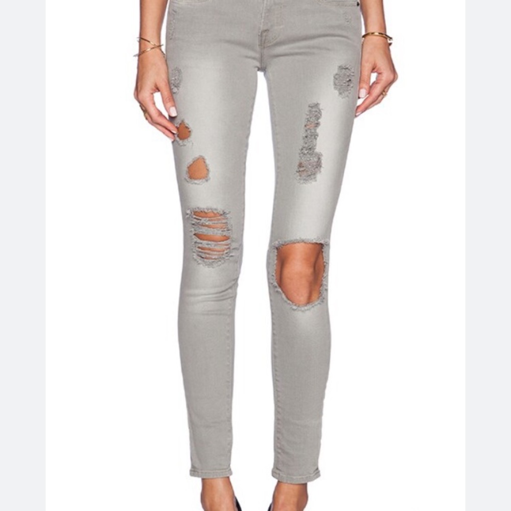 Frame Denim Le Skinny De Jeanne in Harding Colour Size 32
